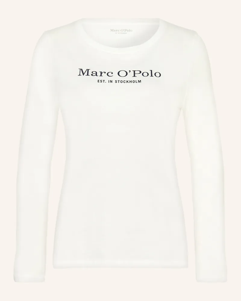 Marc O'Polo Schlafshirt weiss Ecru