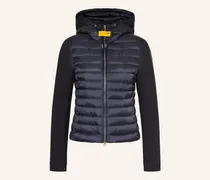 Daunenjacke SUSANNA im Materialmix