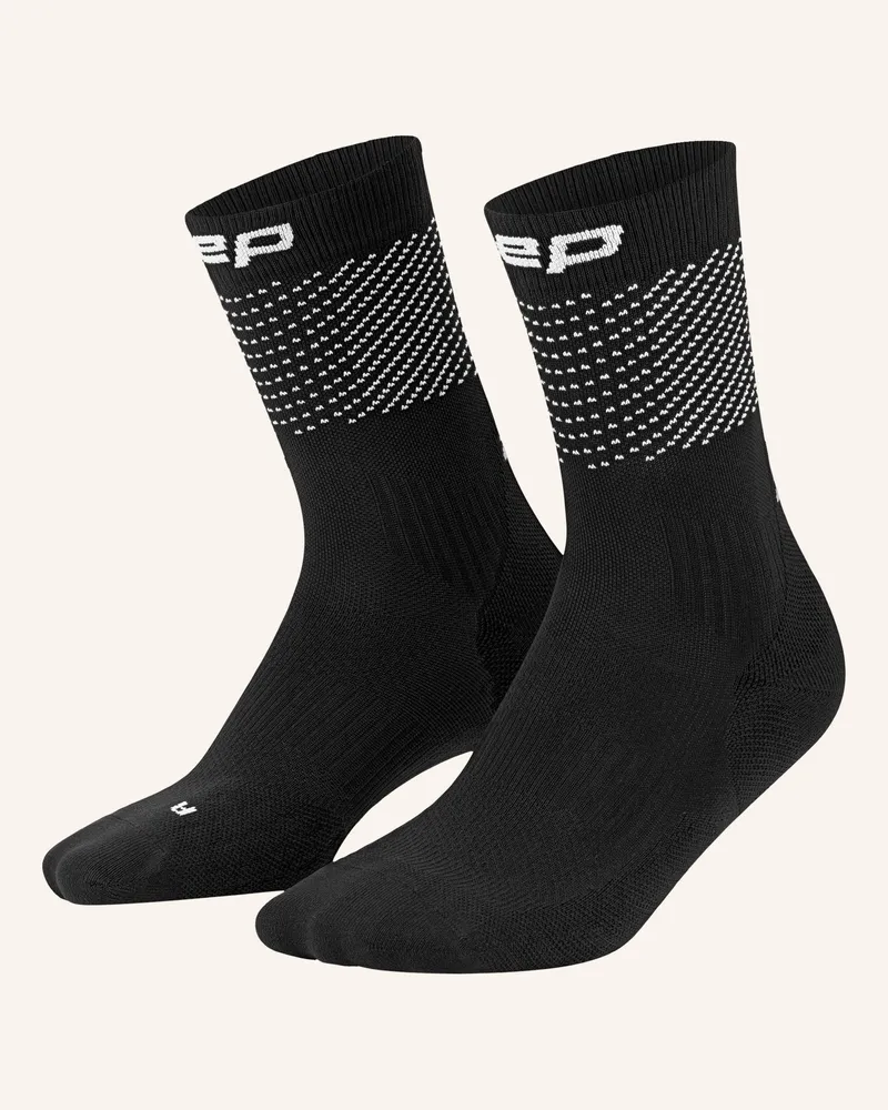 CEP Cep Cep Pro Run Reflective Socks, Mid Cut, 3.0,  Women schwarz Schwarz