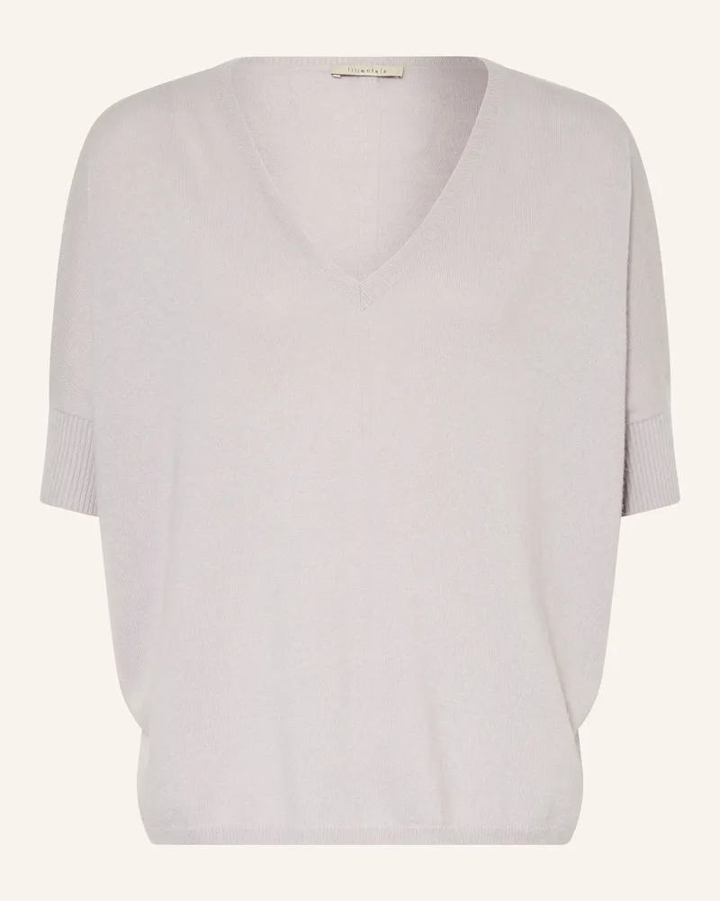 lilienfels Oversized-Pullover aus Cashmere Hellgrau