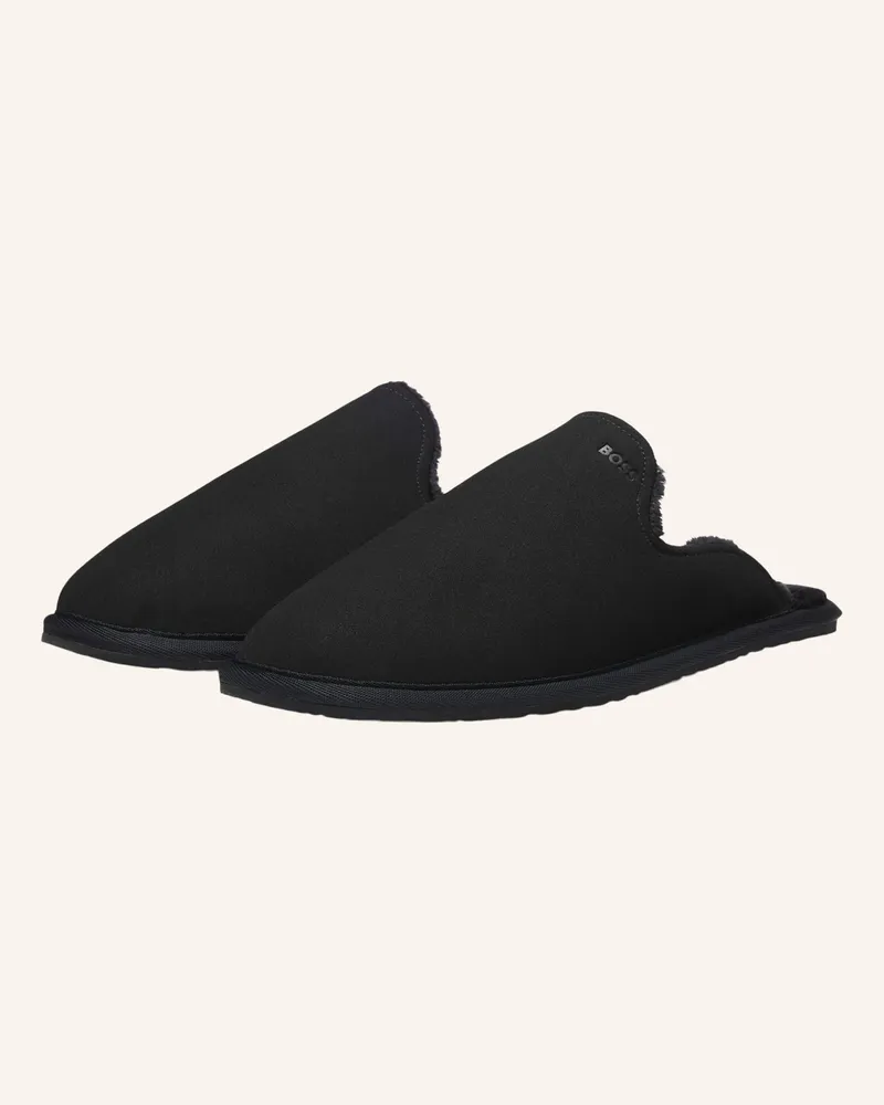HUGO BOSS Loafer Home_Slip_Mifr schwarz Schwarz