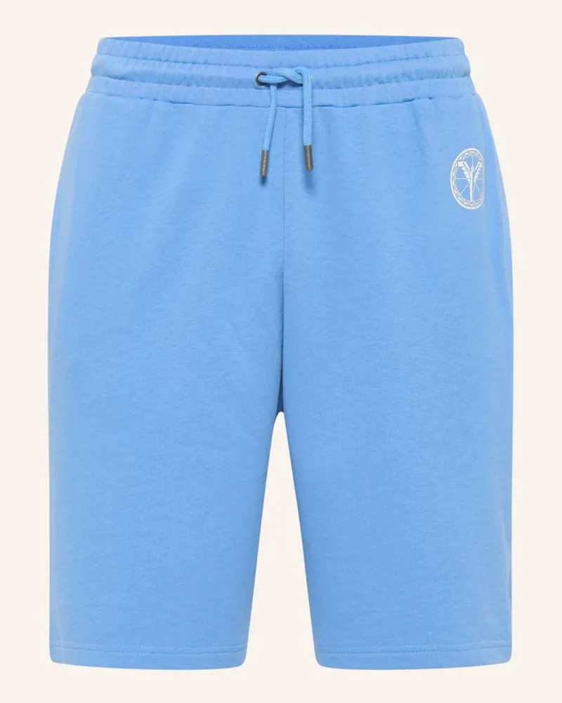 Carlo Colucci Shorts "Casual Fashion" Demorozi blau Blau