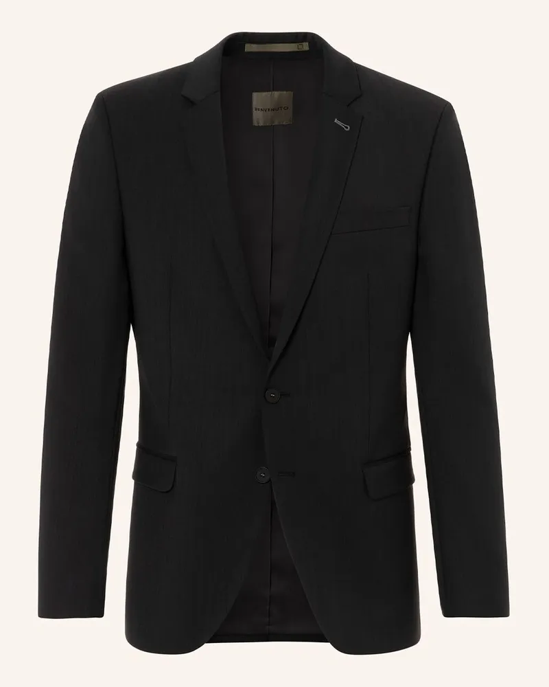 Benvenuto Anzugsakko Othello Slim Fit schwarz Schwarz