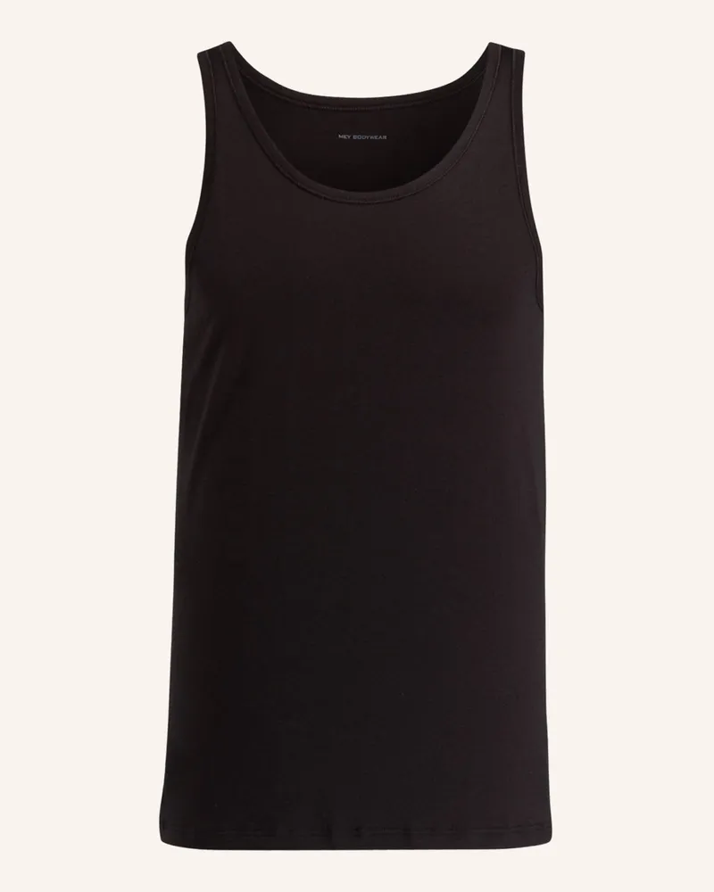 Mey Unterhemd Serie Dry Cotton schwarz Schwarz