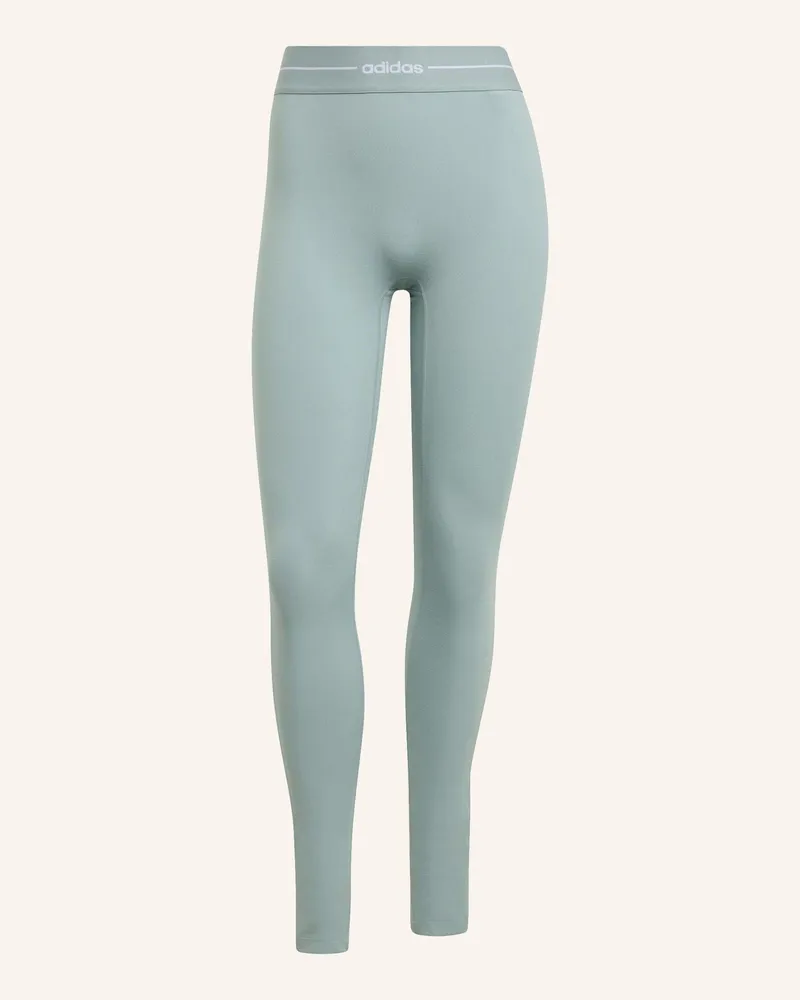 adidas HYPERGLAM FULL LENGTH LEGGINGS Grün