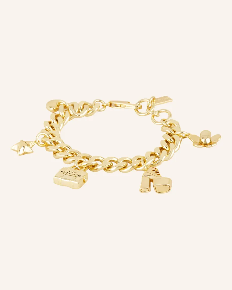 Marc Jacobs Armband The Mini Icon Charm Bracelet gold Gold
