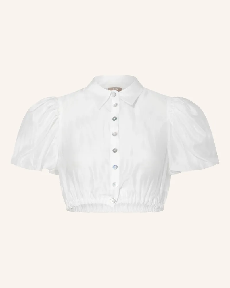 Berwin & Wolff Dirndlbluse weiss Ecru