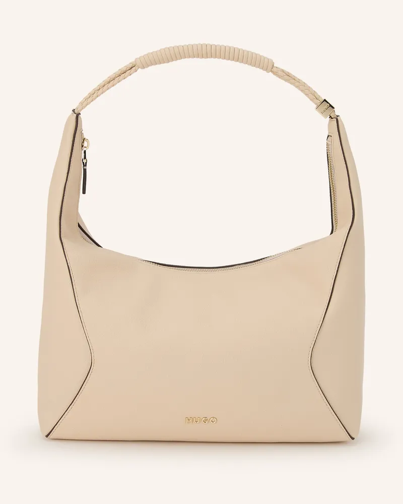 HUGO BOSS Schultertasche Brielle beige Creme