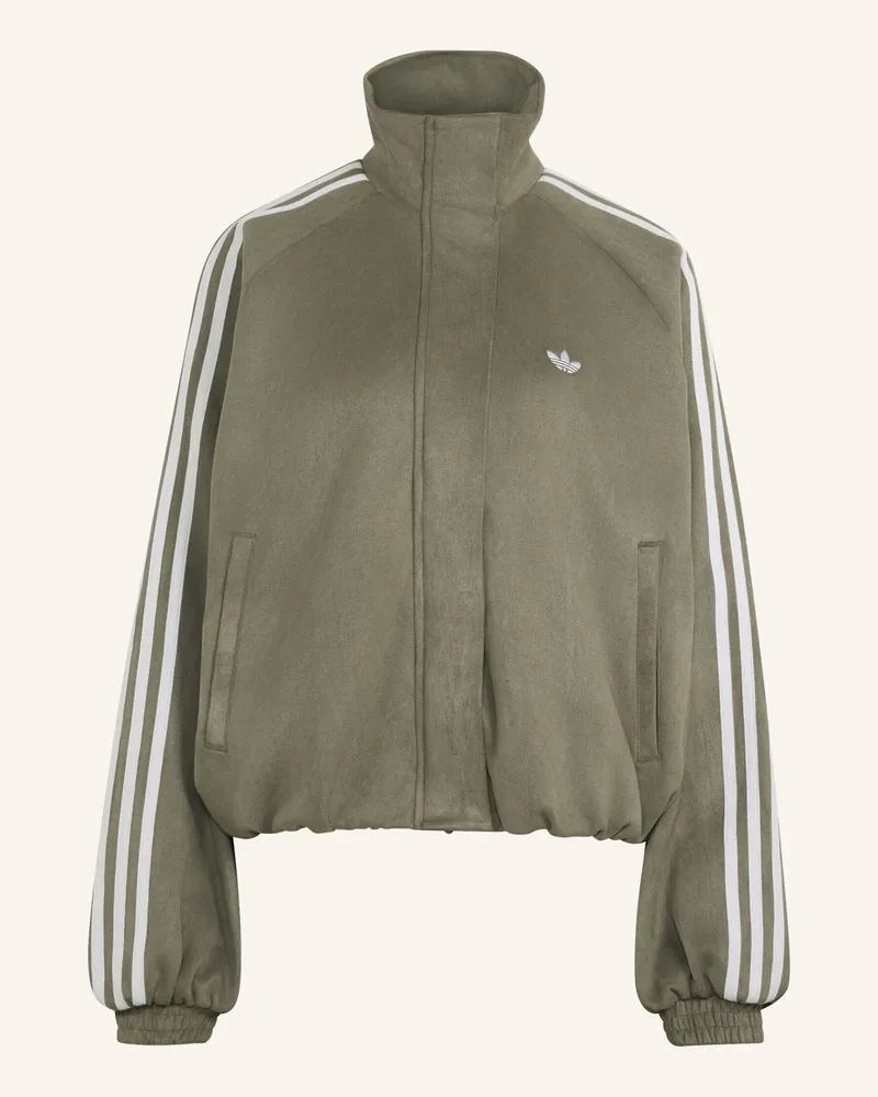 adidas Adilenium Season 6 Track Top, Kunstwildleder gruen Grün