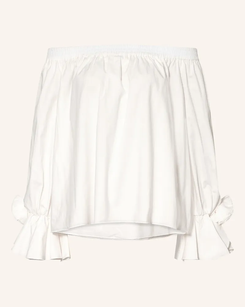 Essentiel Off-Shoulder-Bluse Jofie weiss Weiss