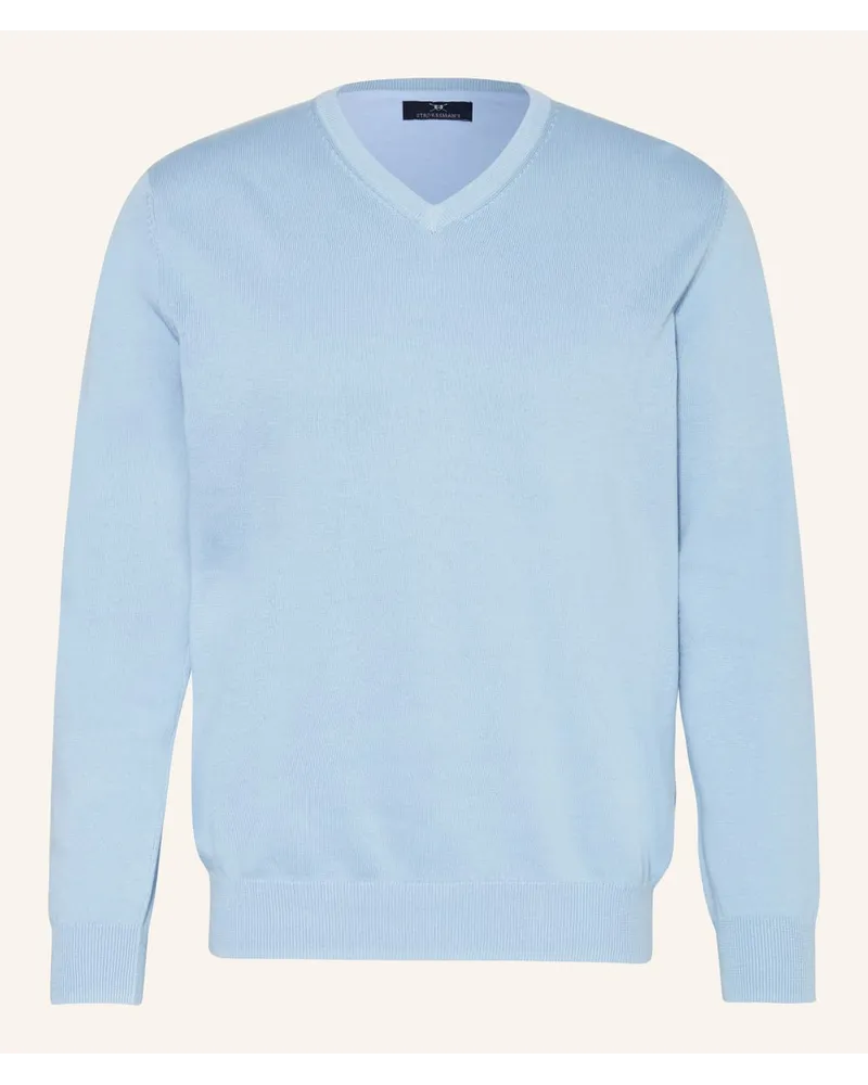 Strokesman's Pullover Blau