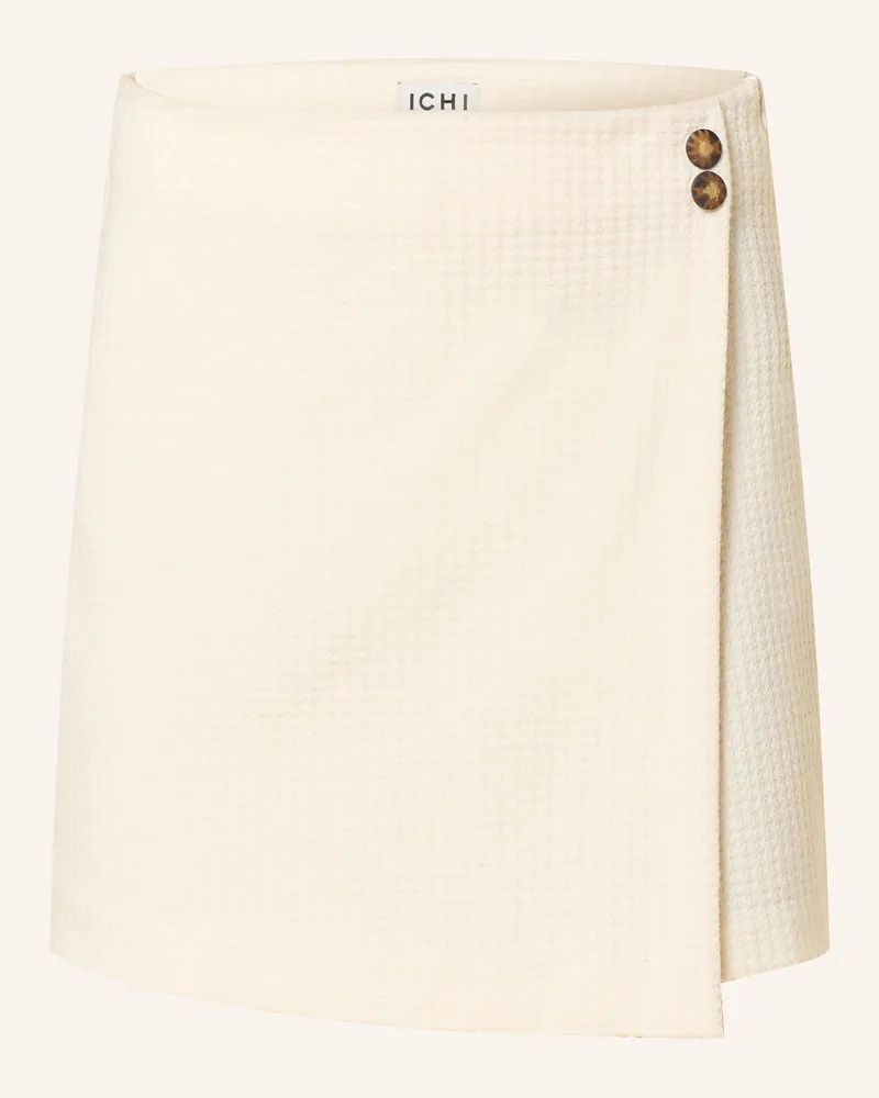 ICHI Jersey-Skort IHKATE Creme