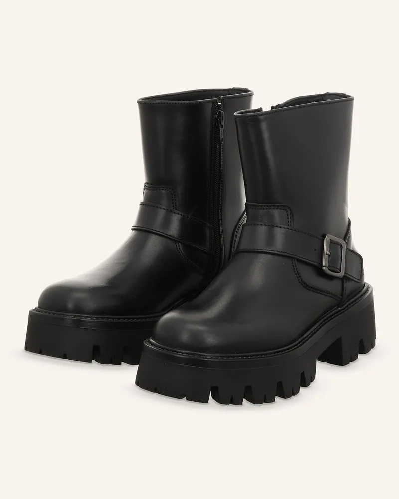 Apple of Eden Stiefelette Mave 1 schwarz Schwarz