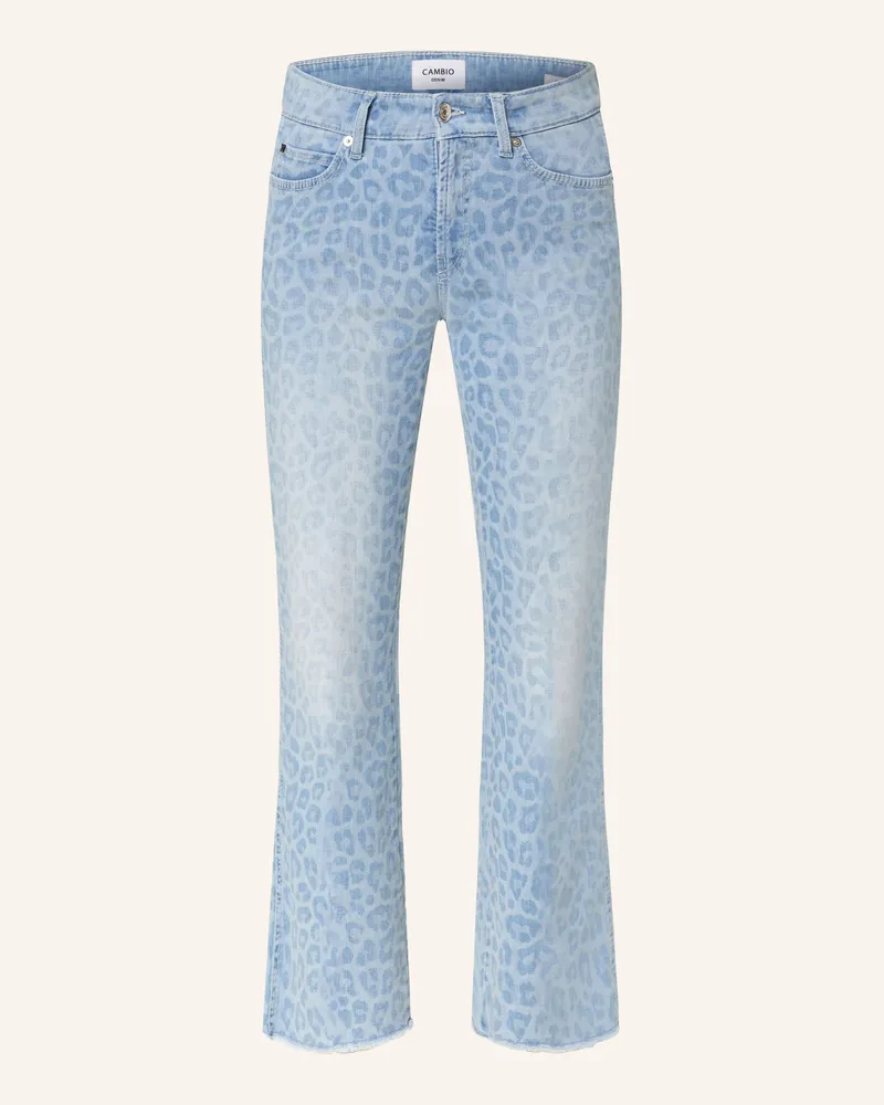 Cambio Flared Jeans Francesca blau 5331
