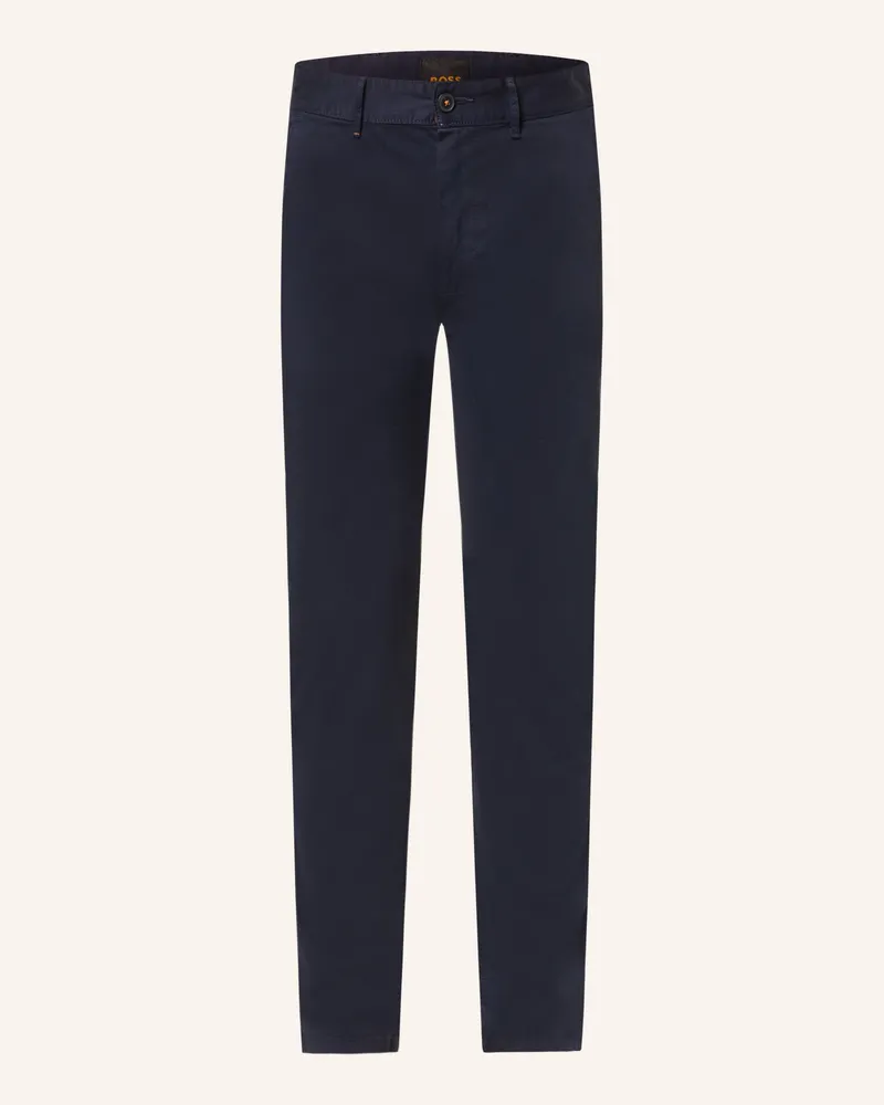 HUGO BOSS Chino Chino Slim Fit blau Dunkelblau