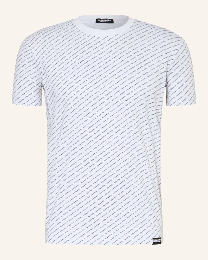 Dsquared2 T-Shirt weiss Weiss