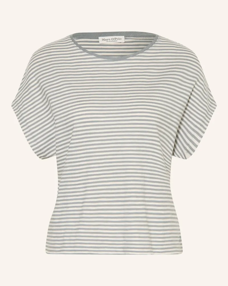 Marc O'Polo T-Shirt grau Creme