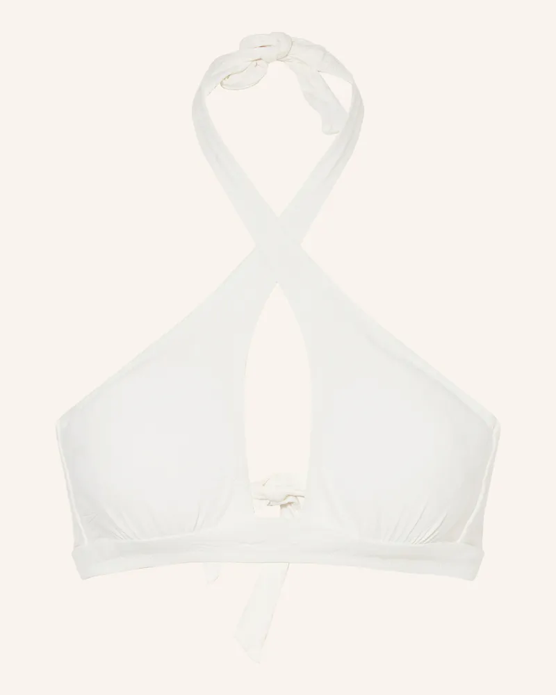 watercult Neckholder-Bikini-Top COASTAL DAYDREAM Ecru