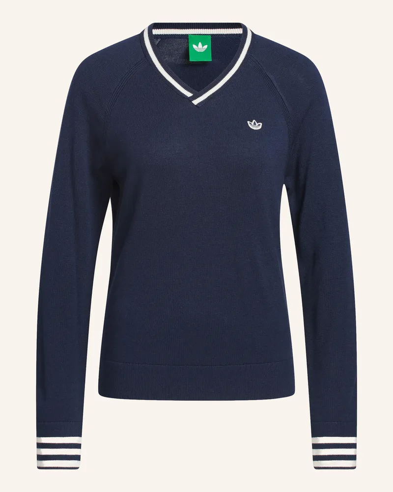 adidas Pullover blau Dunkelblau