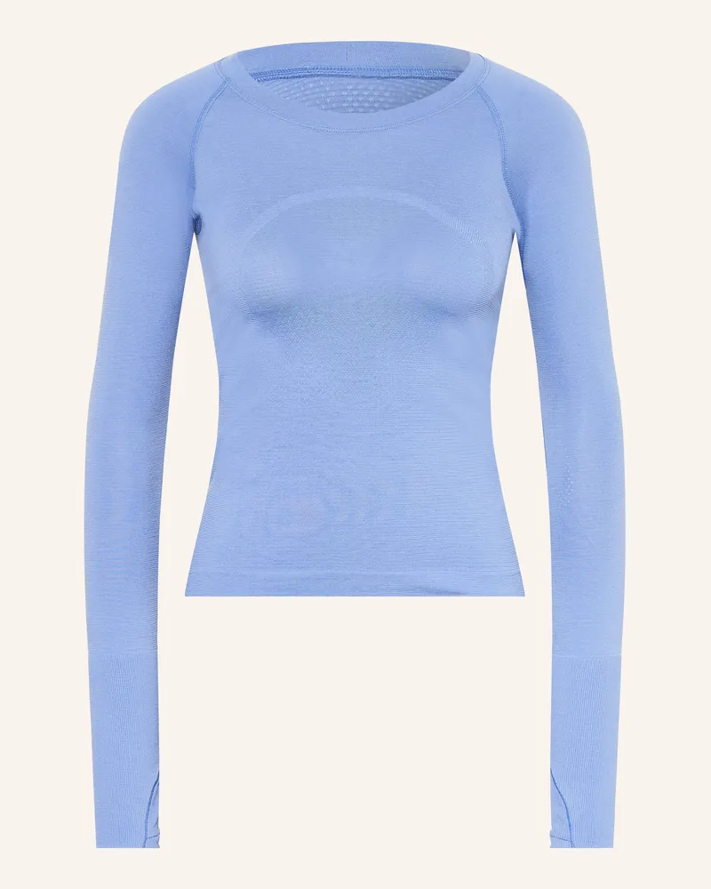 LULULEMON Laufshirt Swiftly Tech 2.0 Race blau Hellblau