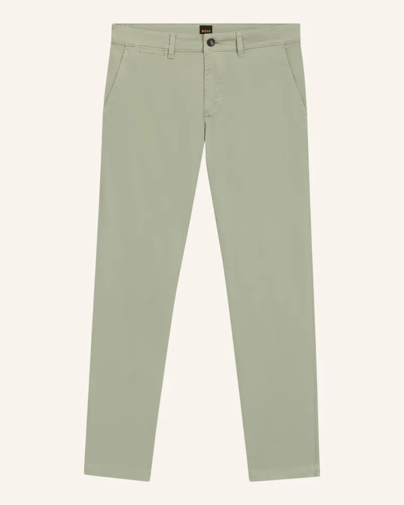 HUGO BOSS Chino REGULAR-1 Regular Fit Grün