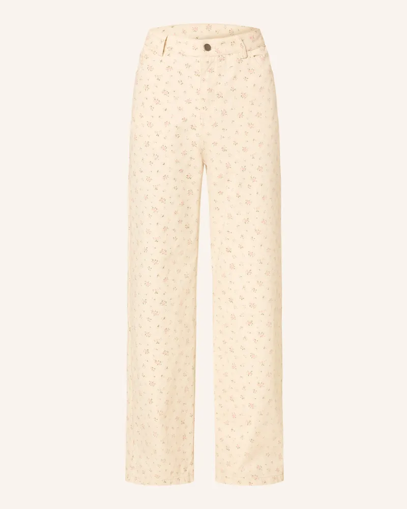 Neo Noir Straight Jeans SEMBA Creme