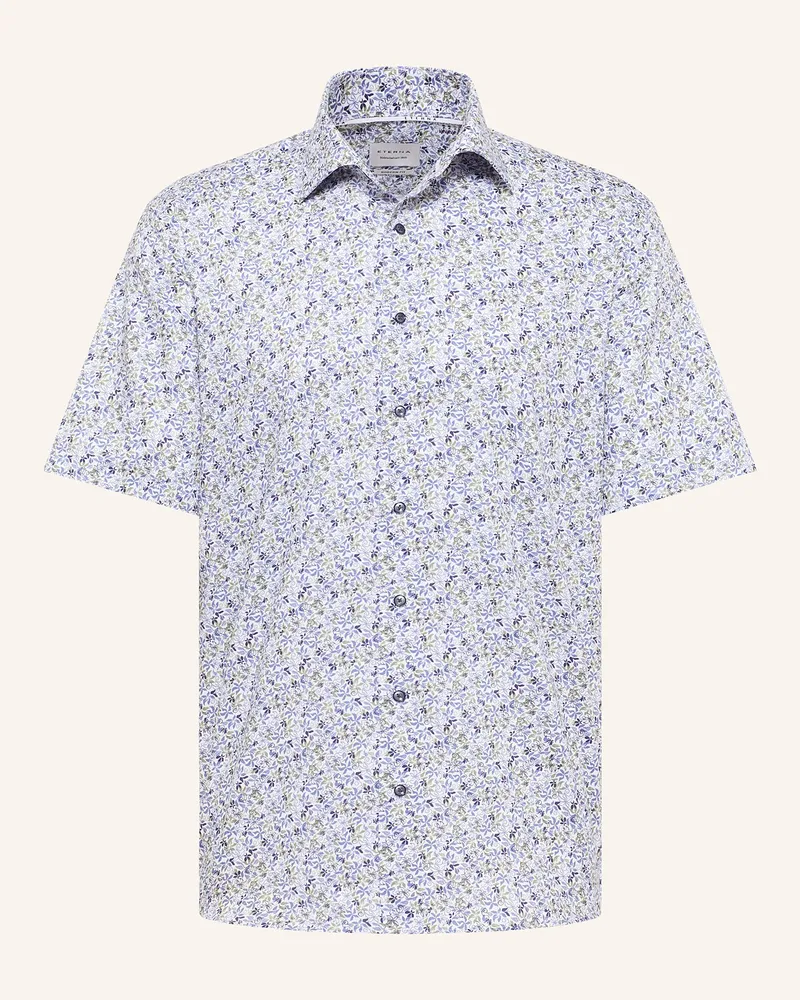 Eterna Kurzarm-Hemd Modern Fit Hellgrün