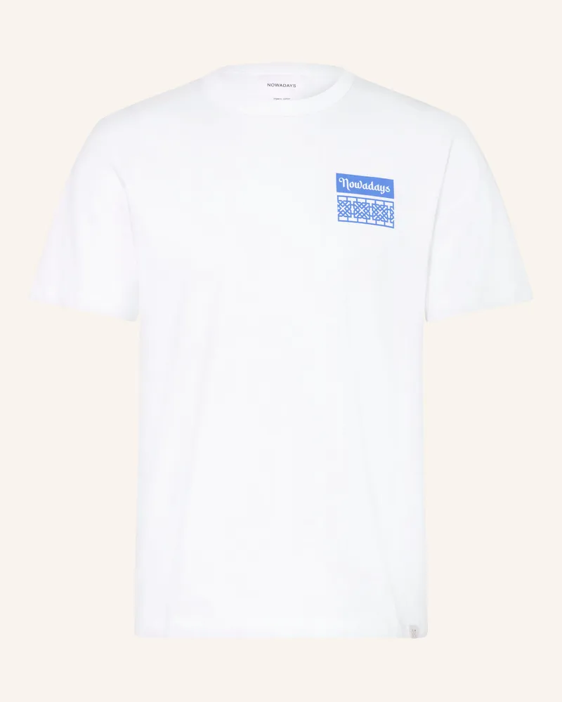 Nowadays T-Shirt weiss Weiss