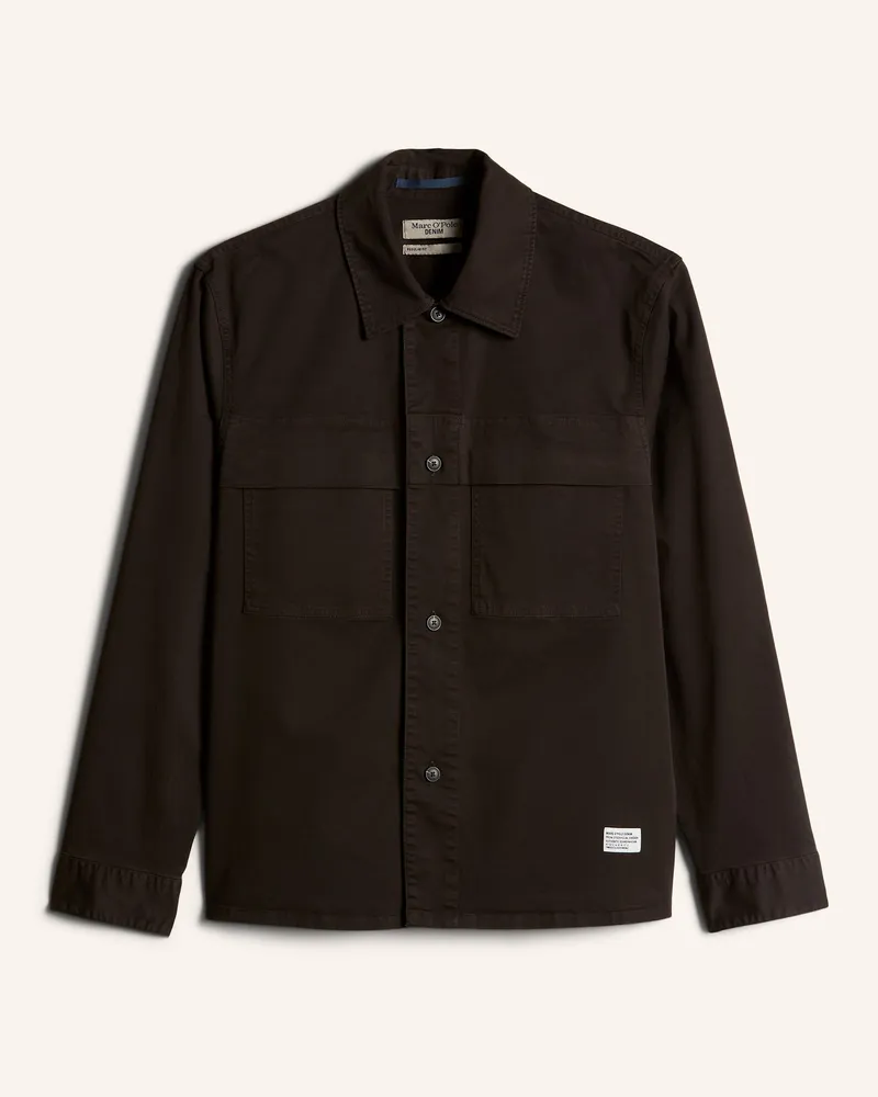 Marc O'Polo Overshirt braun Braun