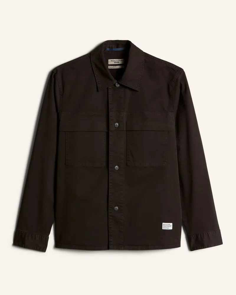 Marc O'Polo Overshirt braun Braun