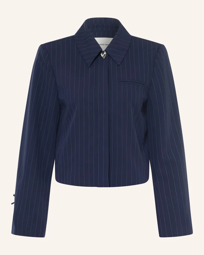 Fabienne Chapot Kastenjacke Vito blau Dunkelblau