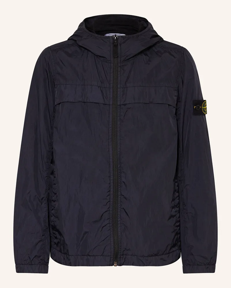 Stone Island Jacke beige Dunkelblau