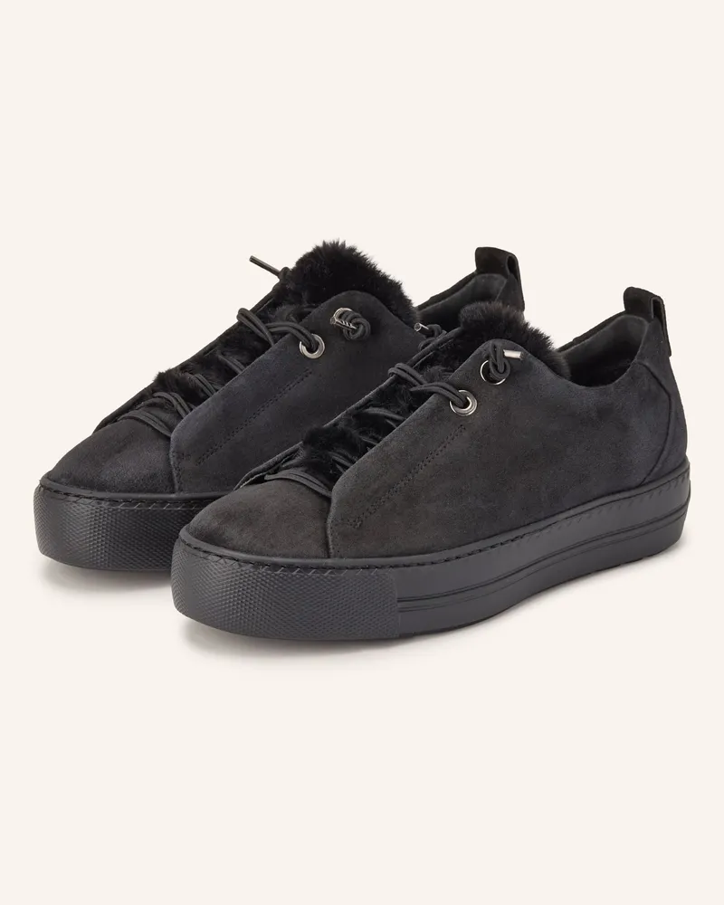 paul green Sneaker schwarz Schwarz