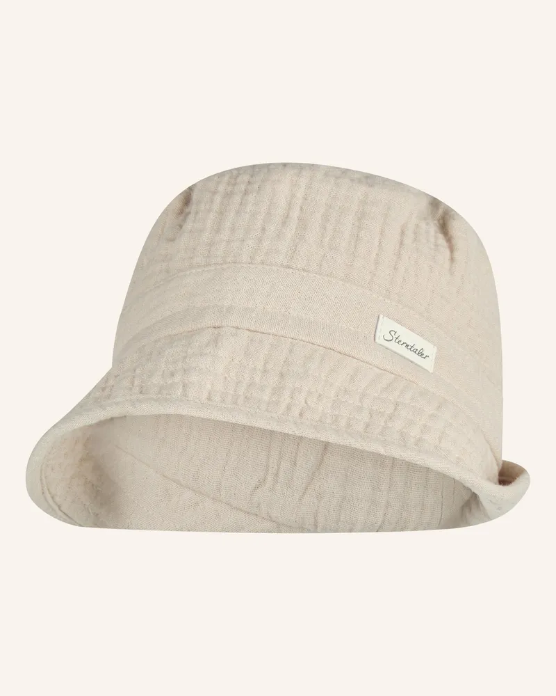 Sterntaler Fischerhut Musselin beige Beige