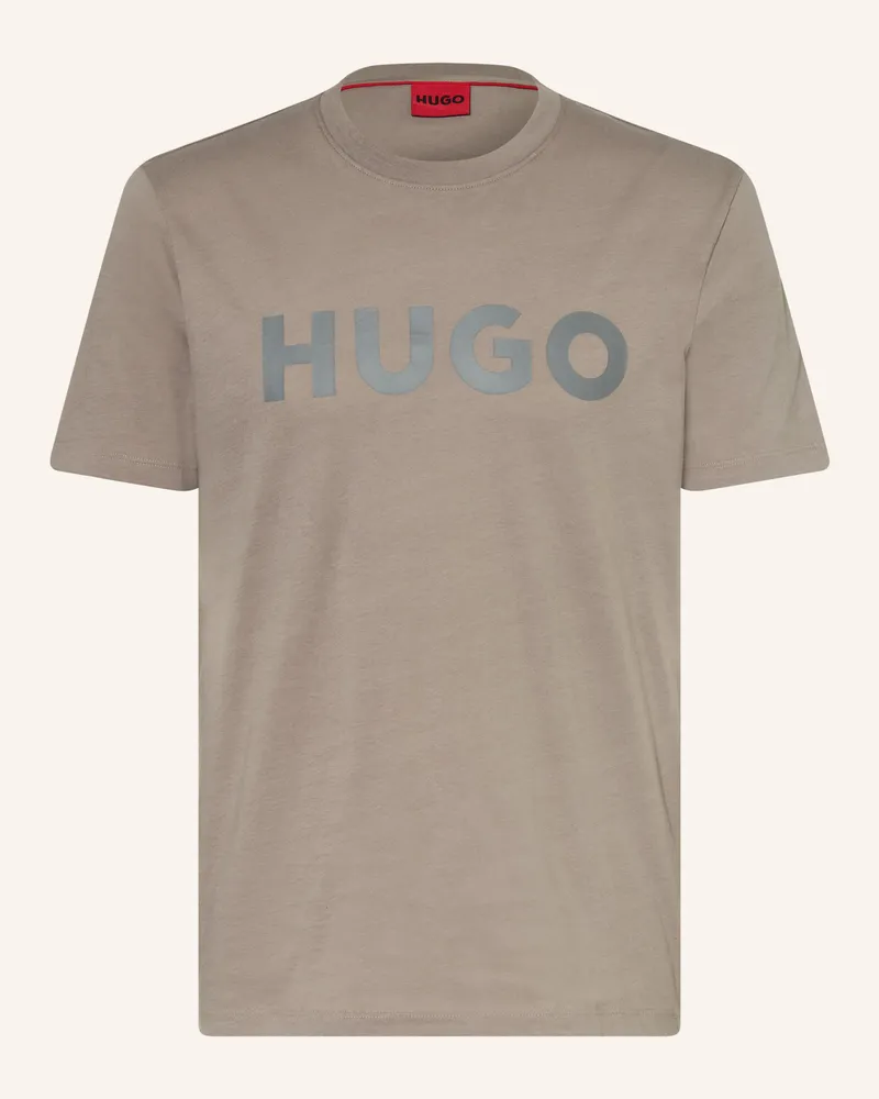 HUGO BOSS T-Shirt Dulivio braun Taupe