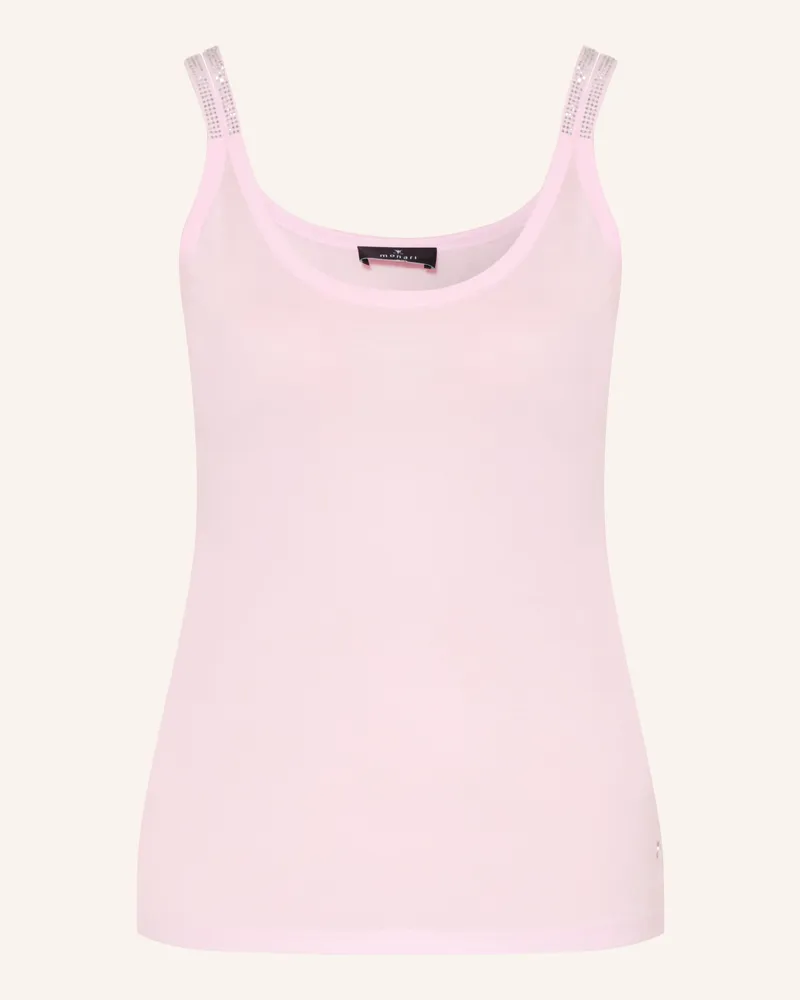monari Top Mit Schmucksteinen rosa Hellrosa