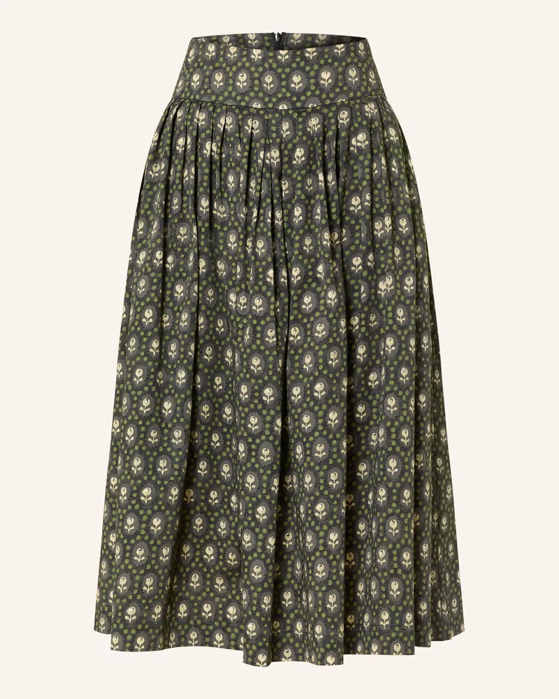 Die Rockmacherin Faltenrock Kalo gruen Grün