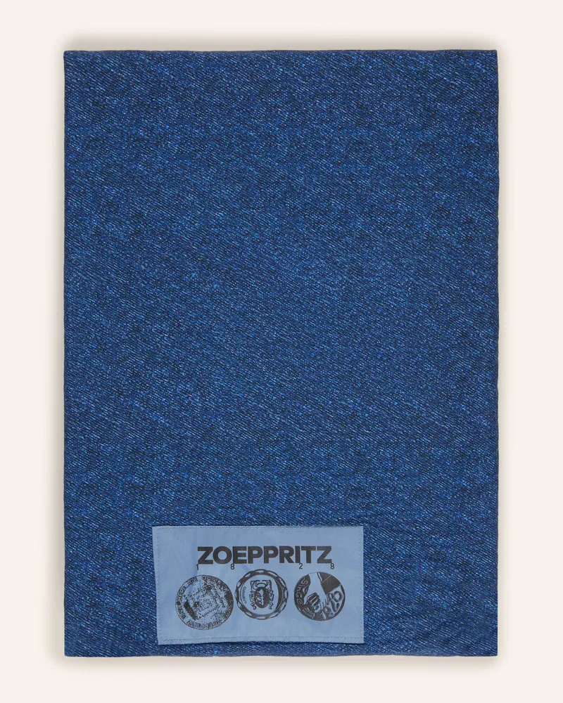 Zoeppritz Spannbettlaken Easy Denim blau Blau