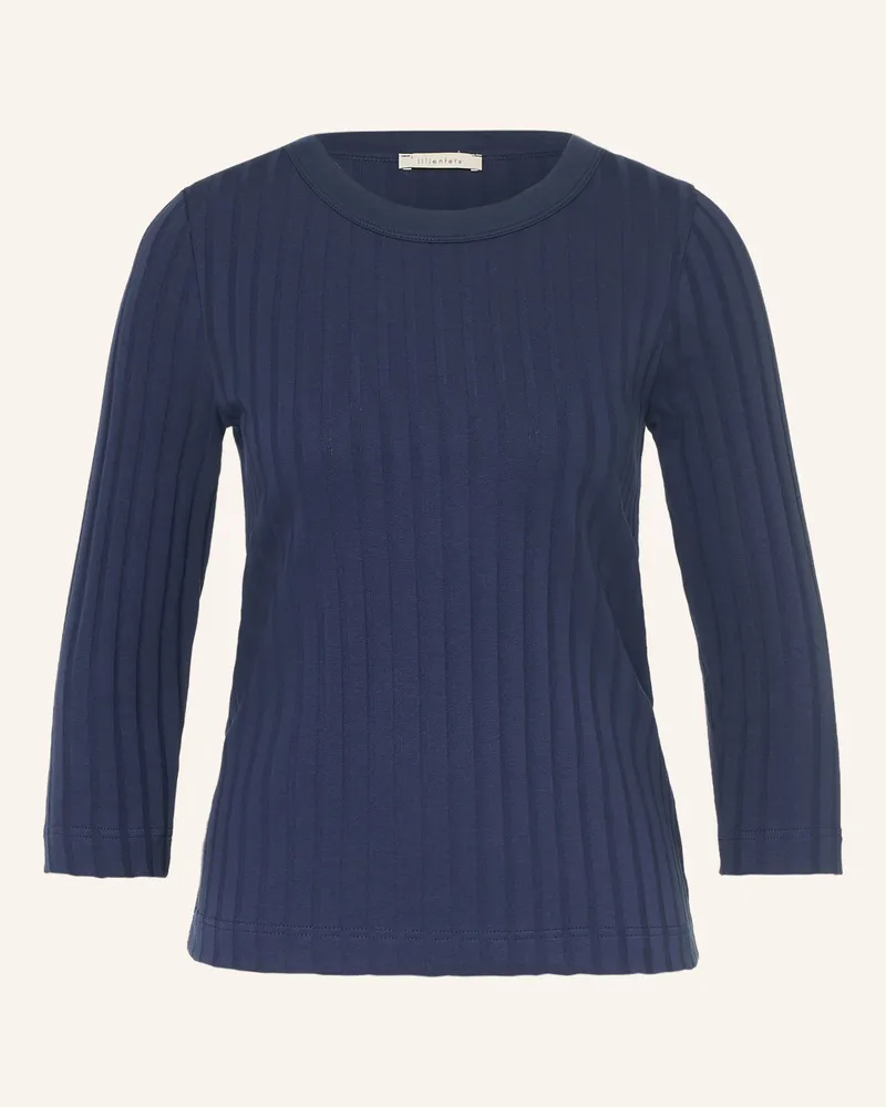 lilienfels Shirt Mit 3/4-Arm blau Dunkelblau