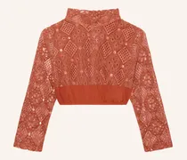 Dirndlbluse ELEA mit Glitzergarn