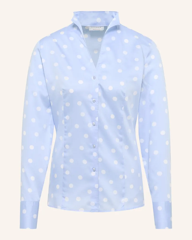 Eterna Bluse REGULAR FIT Hellblau