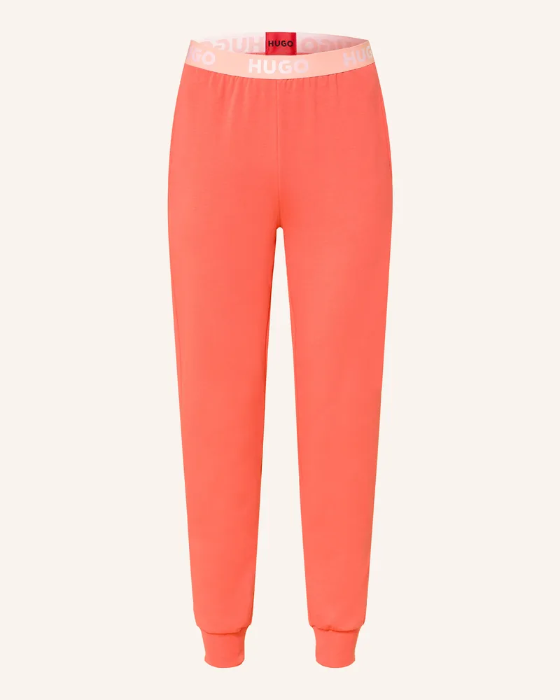 HUGO BOSS Lounge-Hose Sporty rot Lachs