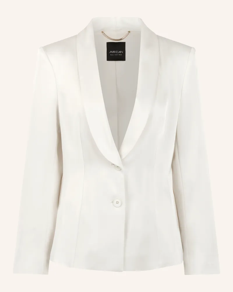 Marc Cain Satinblazer weiss Weiss