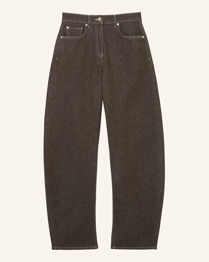 Reiss Barrel Jeans Sabel braun 14