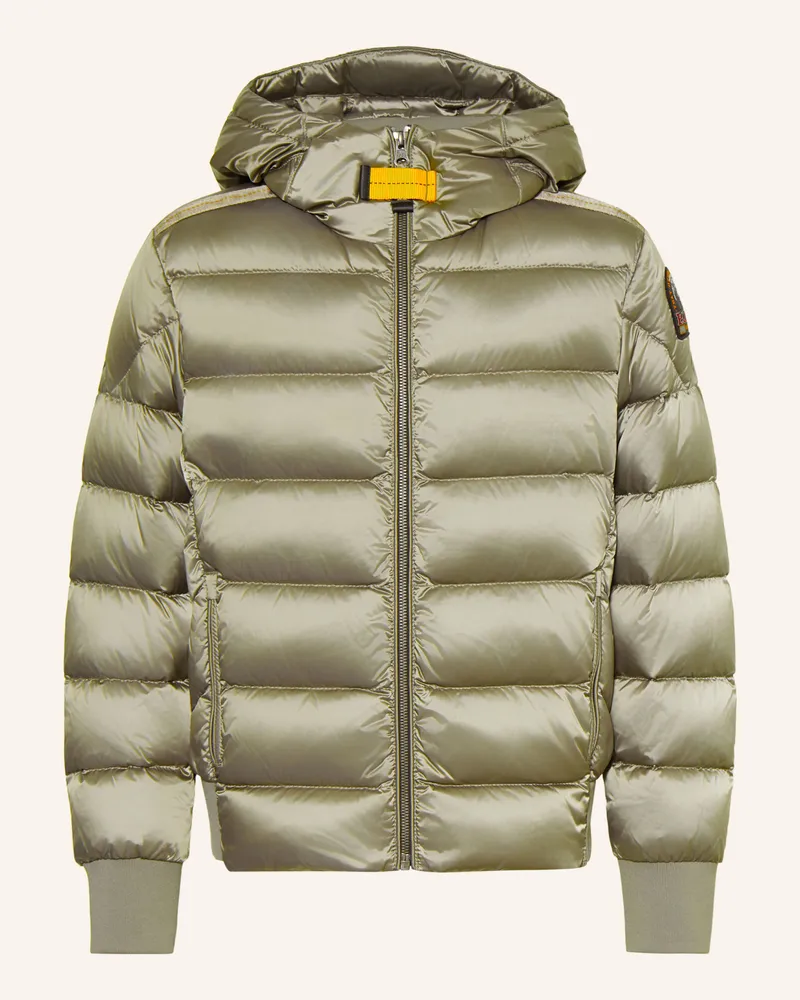 Parajumpers Daunenjacke Pharrell grau Hellgrün