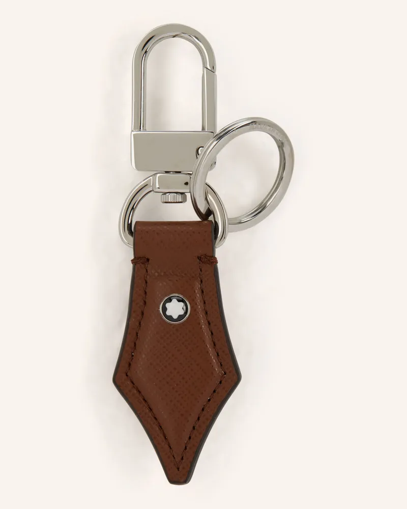 Montblanc Saffiano-Taschenanhänger SARTORIAL Braun