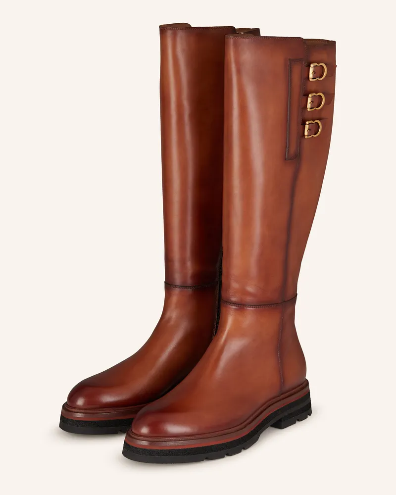 Magnanni Stiefel Cognac