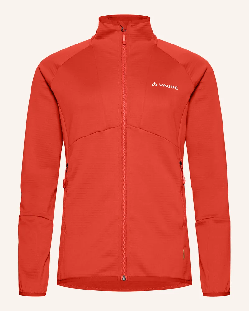 Vaude Fleecejacke W MONVISO FL FZ JACKET II Rot