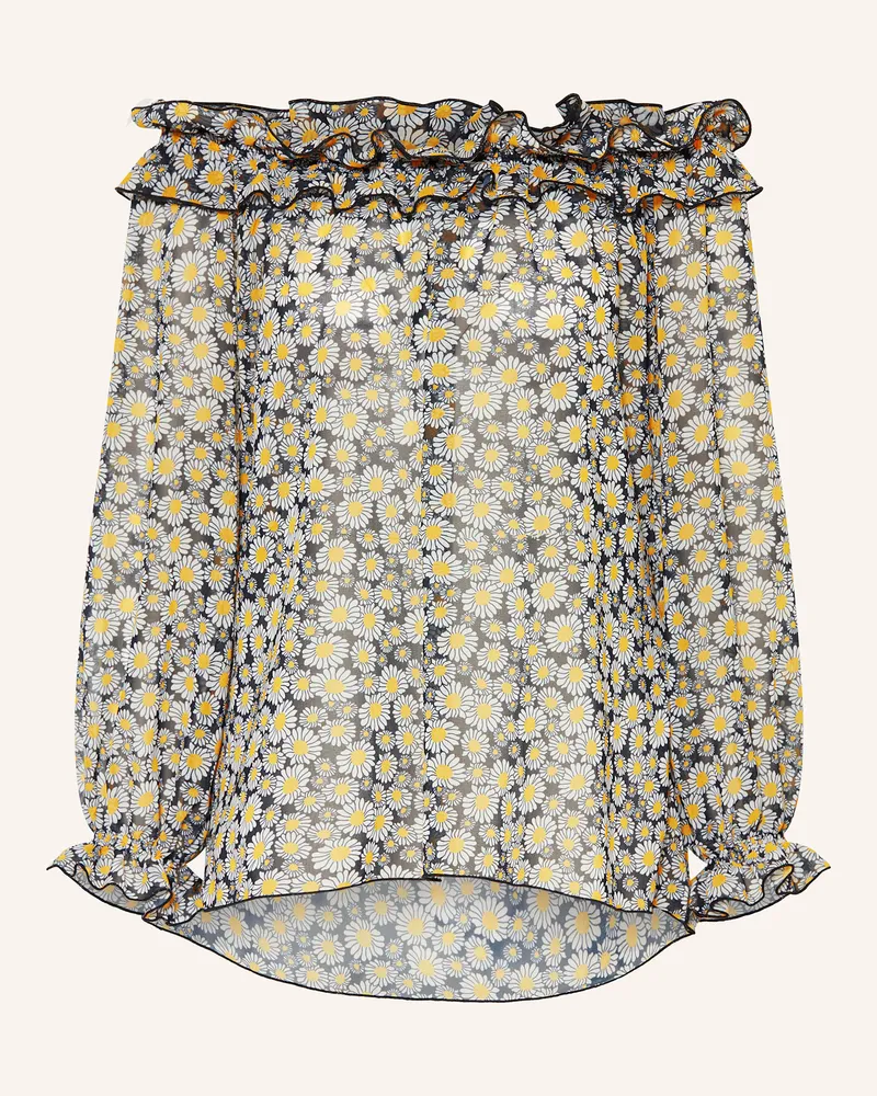 SEM PER LEI Off-Shoulder-Bluse Weiss