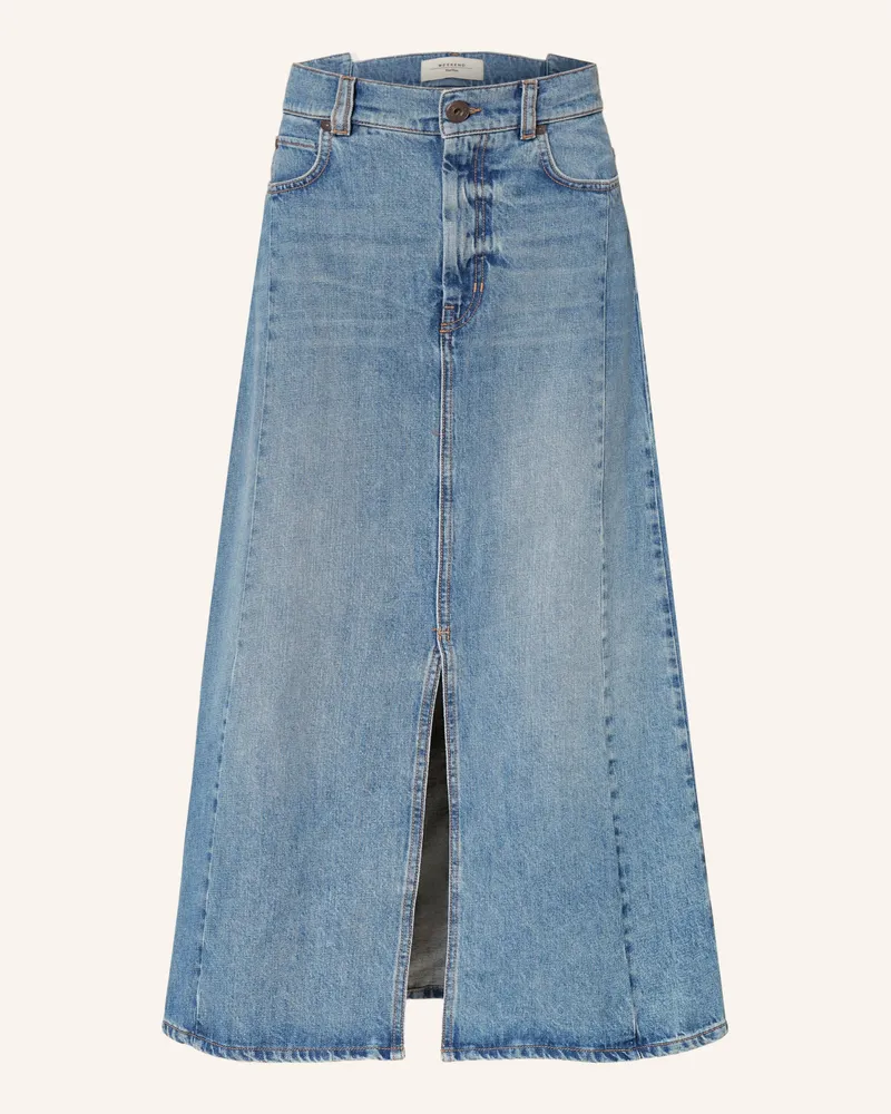 Max Mara Jeansrock Gesso blau 006